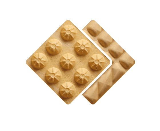 Formwaffel-Sortiment